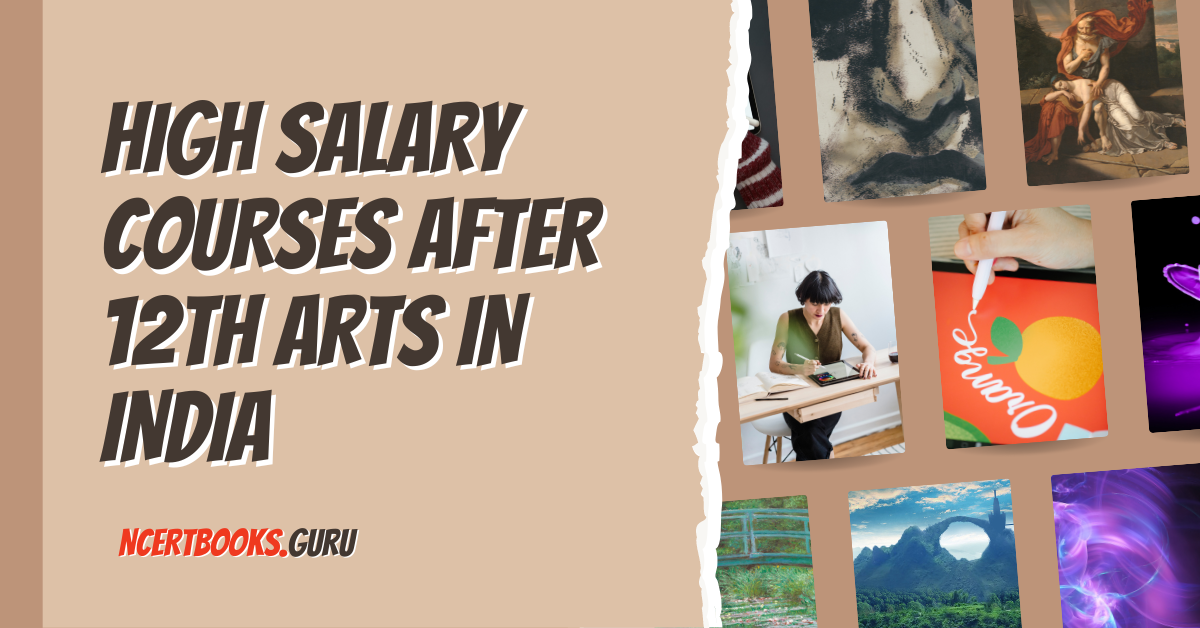 High Salary Courses after 12th Arts