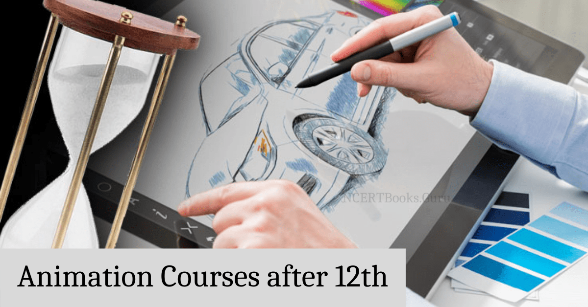 list of animation courses after 12th