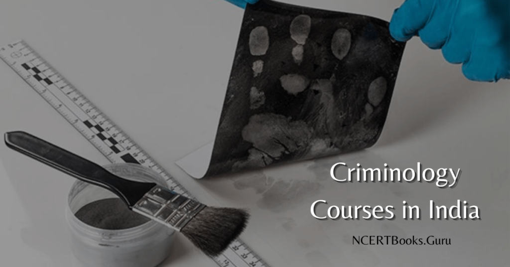 Criminology Courses in India