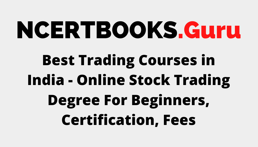 Trading Courses in India