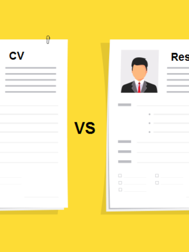 CV vs Resume: Understanding the Key Differences