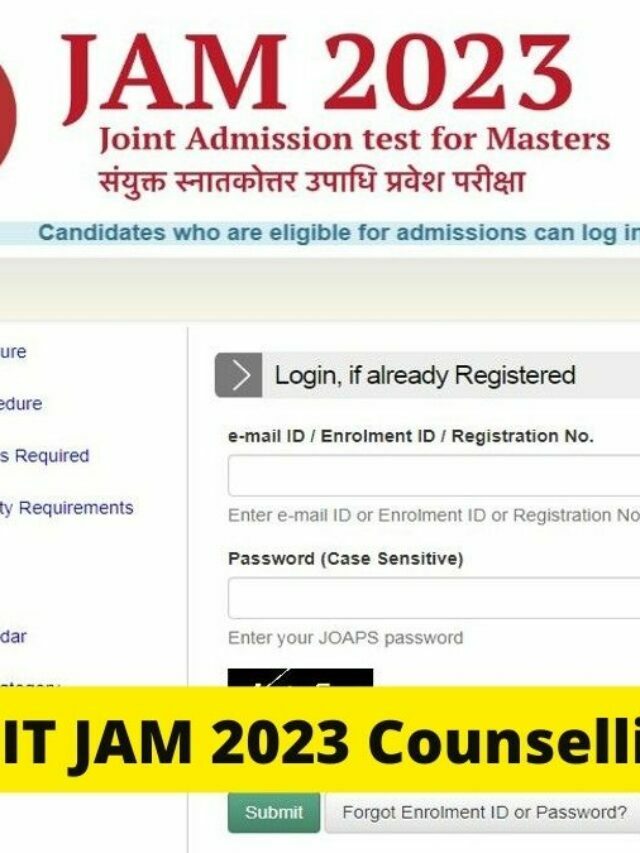 IIT JAM 2023 Counselling: Deadline to Book Seats Today